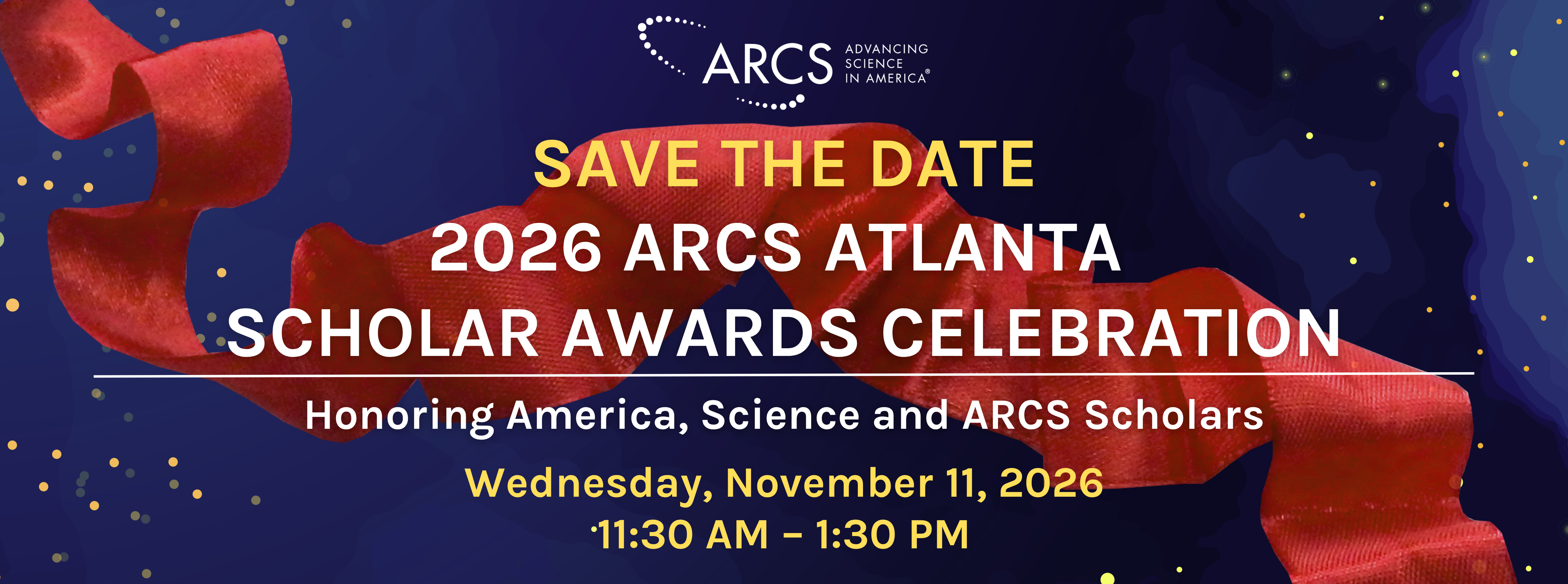 Save the Date for 2026 Scholar Awards Celebration