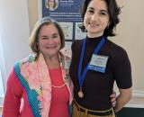 Simone Wien with her donor